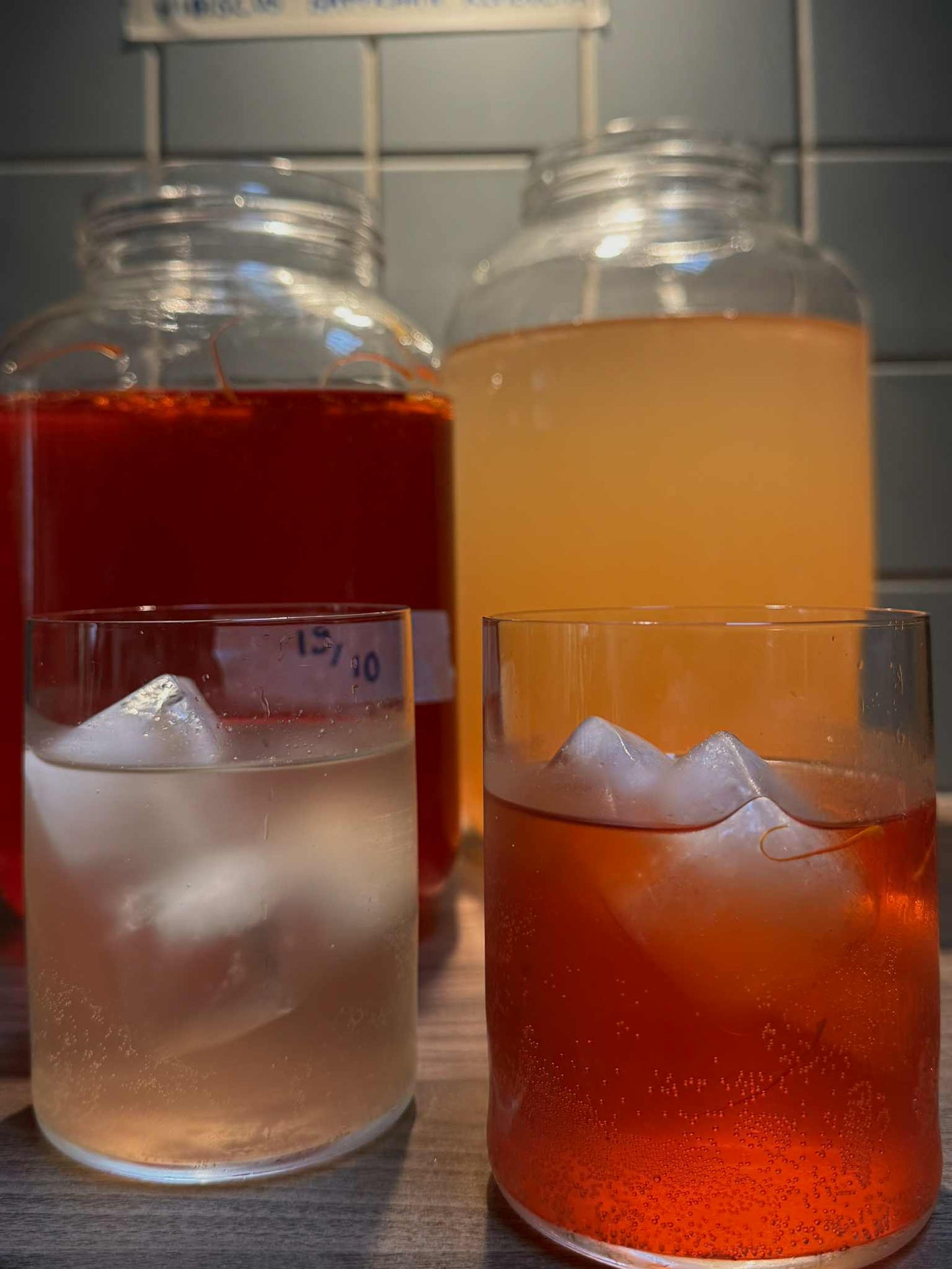 Kombucha Hibiscus-saffraan 1000ml